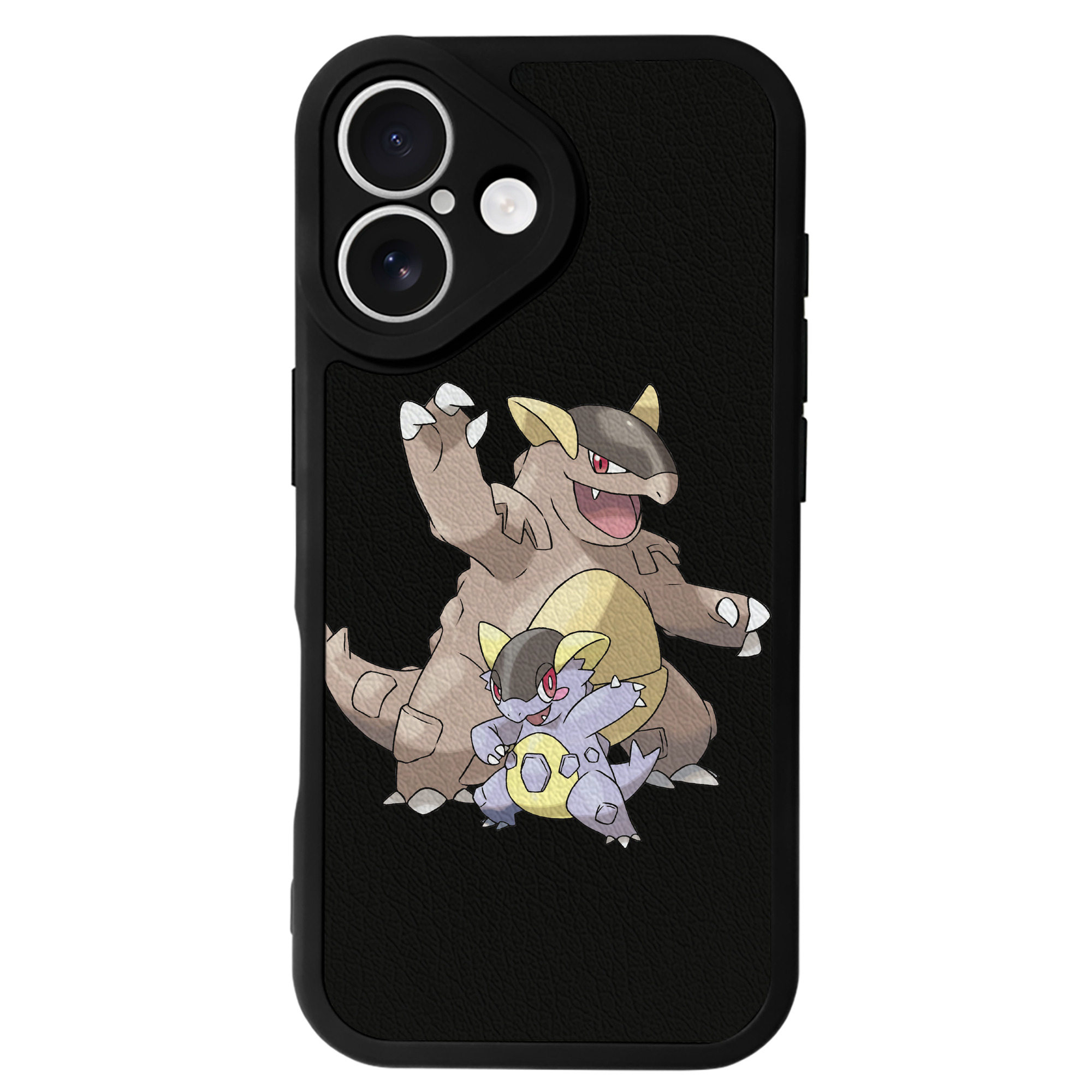 （画像用） ポケットモンスター Pokémon 【iPhone 16シリーズ対応】シリコンスマホケース（レザー調） 材質：シリコン